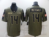 Nike Seahawks 14 DK Metcalf Olive 2021 Salute To Service Limited Jersey Dzhi,baseball caps,new era cap wholesale,wholesale hats